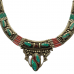 Nepal Tibetan Necklace Turquoise drop